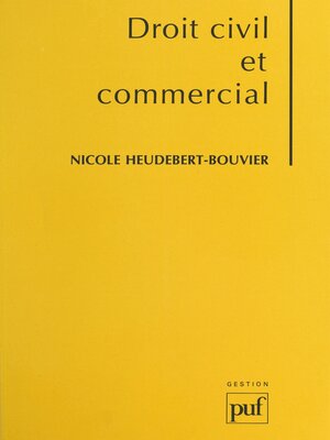 cover image of Droit civil et commercial